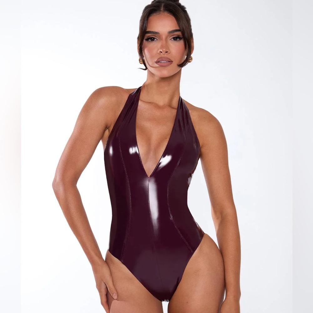 BABYBOO HARLEY BODYSUIT - CHERRY LACQUER